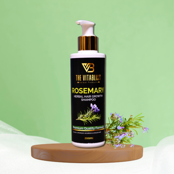 The VitaBliss Rosemary Herbal Hair Growth Shampoo